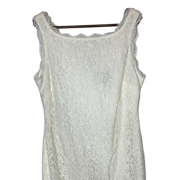 Adrianna Papell Lace Sheath Dress - Picture 2 of 5